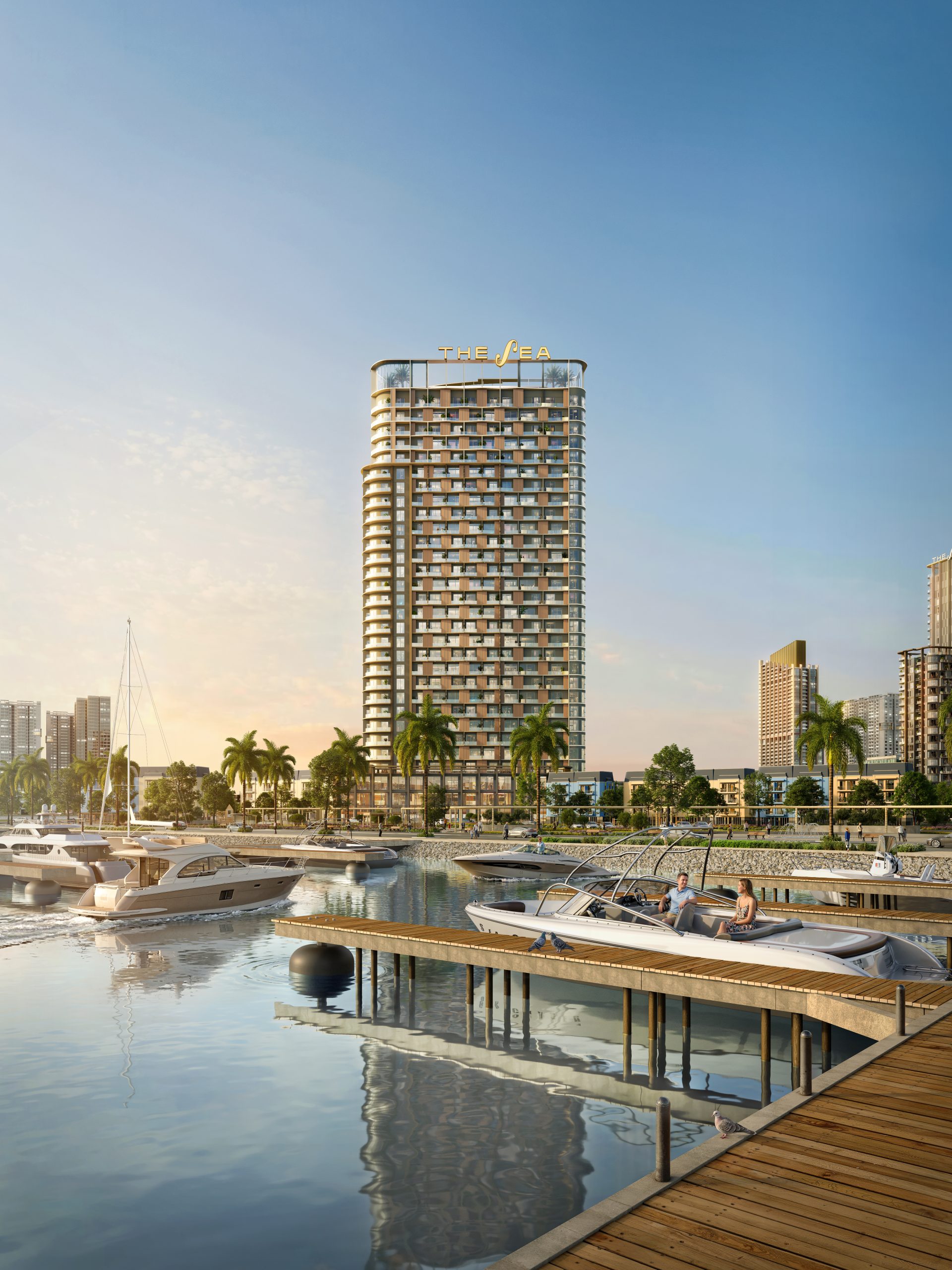 BIM Land giới thiệu tòa tháp The Sea: Dấu ấn kiêu hãnh bên vịnh du thuyền